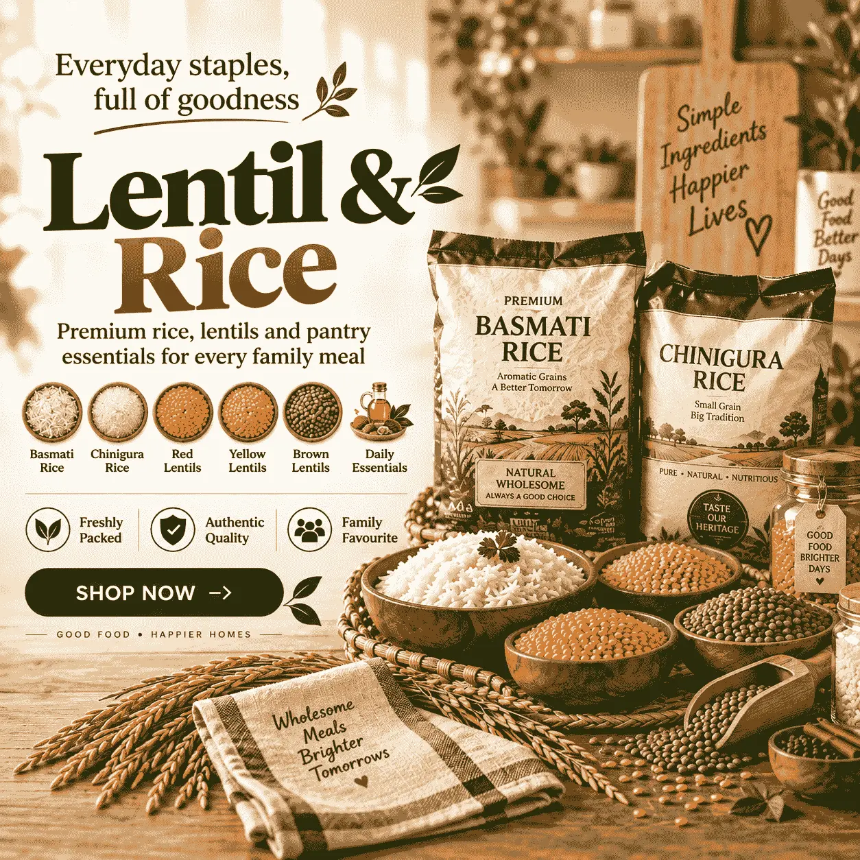 LENTIL & RICE