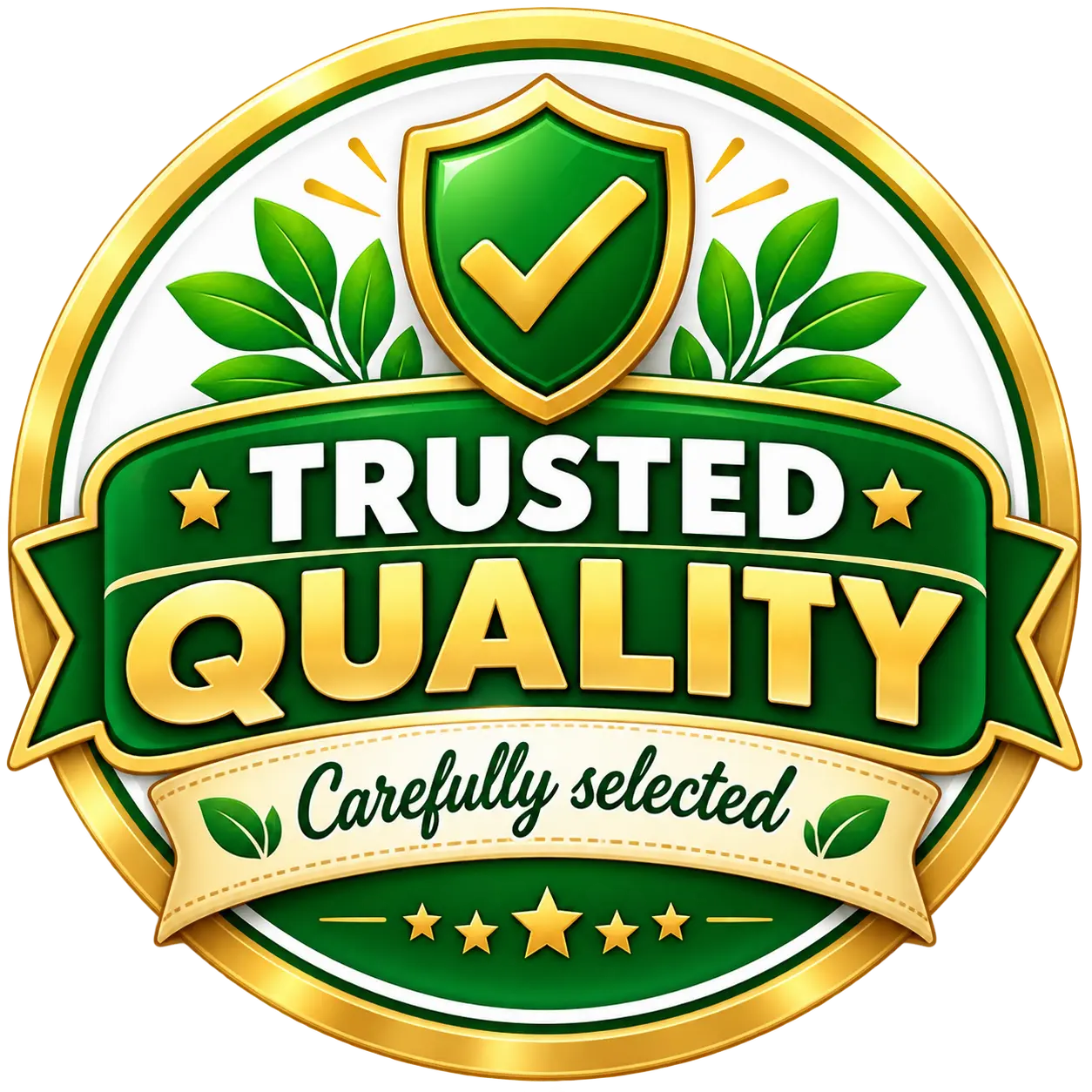 TRUSTED QUALITY - Carefully selected