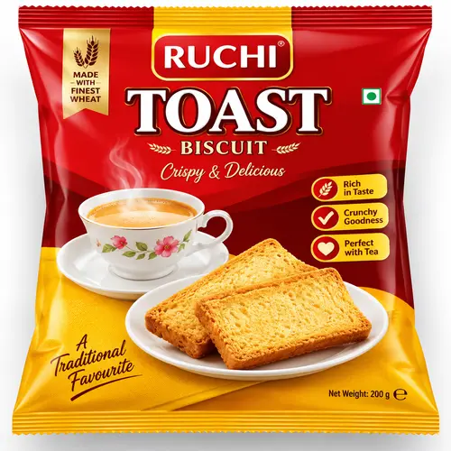 Ruchi Toast Rusk 200g