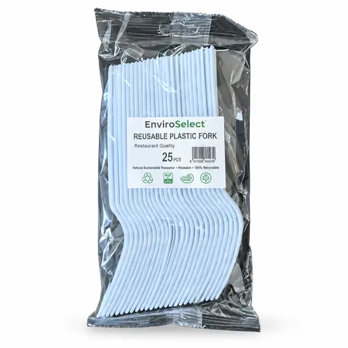 Enviro Select Plastic Forks 25 pcs